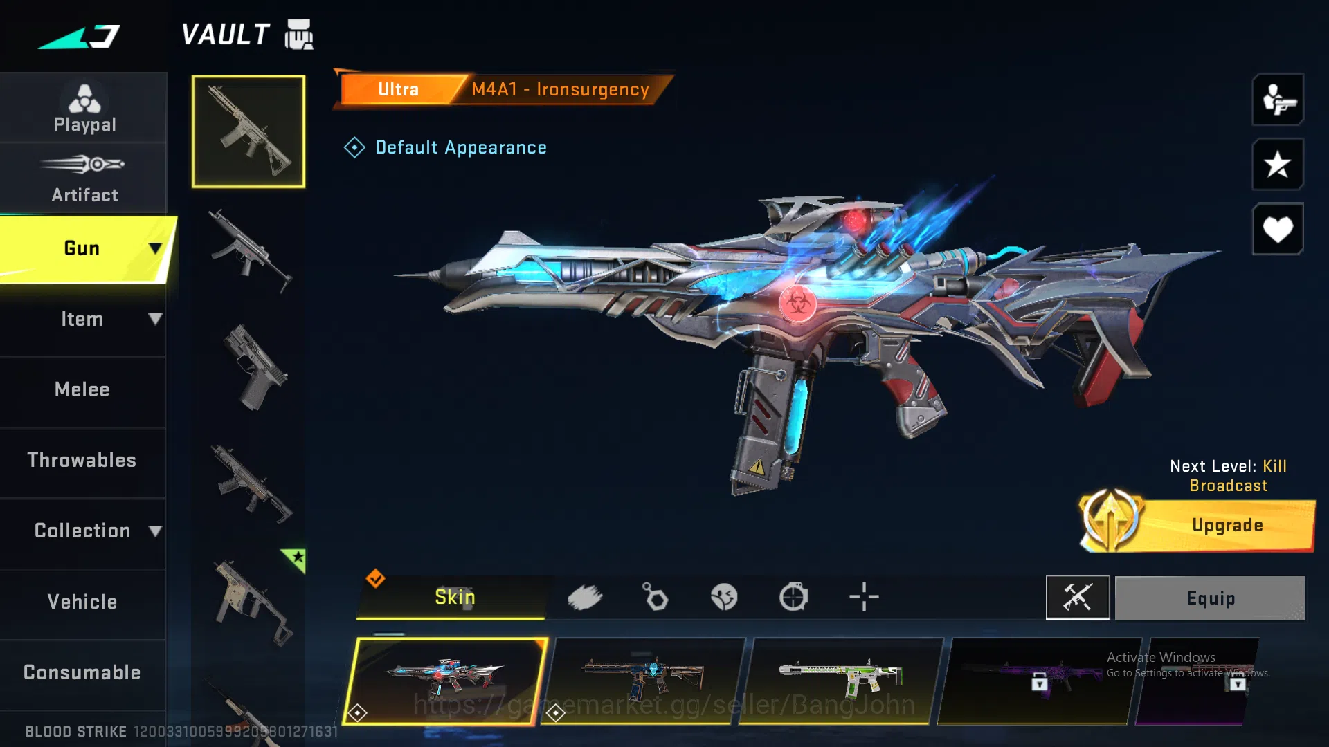 Blood Strike Accounts ASIA|Eternal Vector (Lv 3) | Eternal QBZ (Lv 2) | image 2