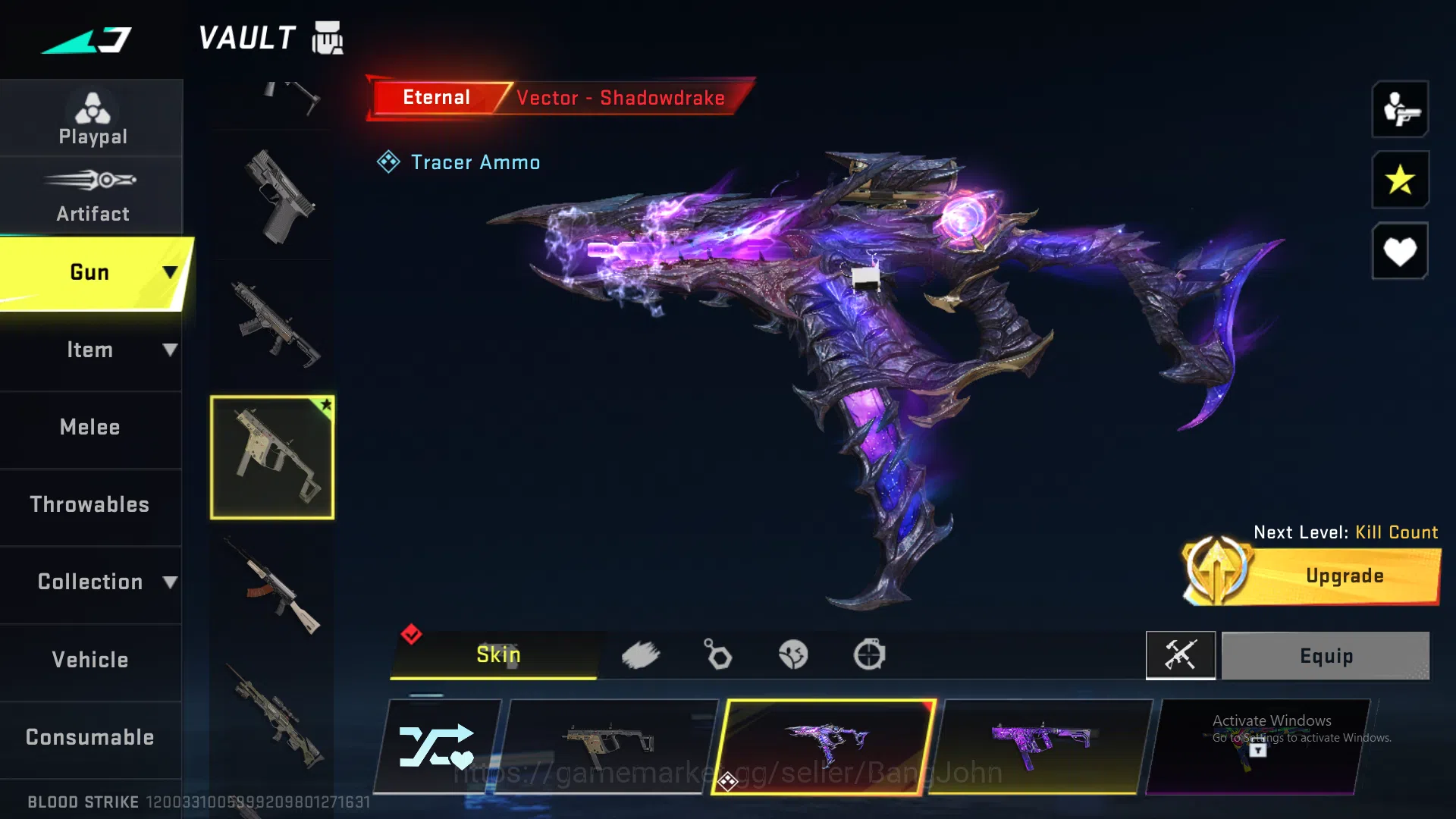 Blood Strike Accounts ASIA|Eternal Vector (Lv 3) | Eternal QBZ (Lv 2) | image 4
