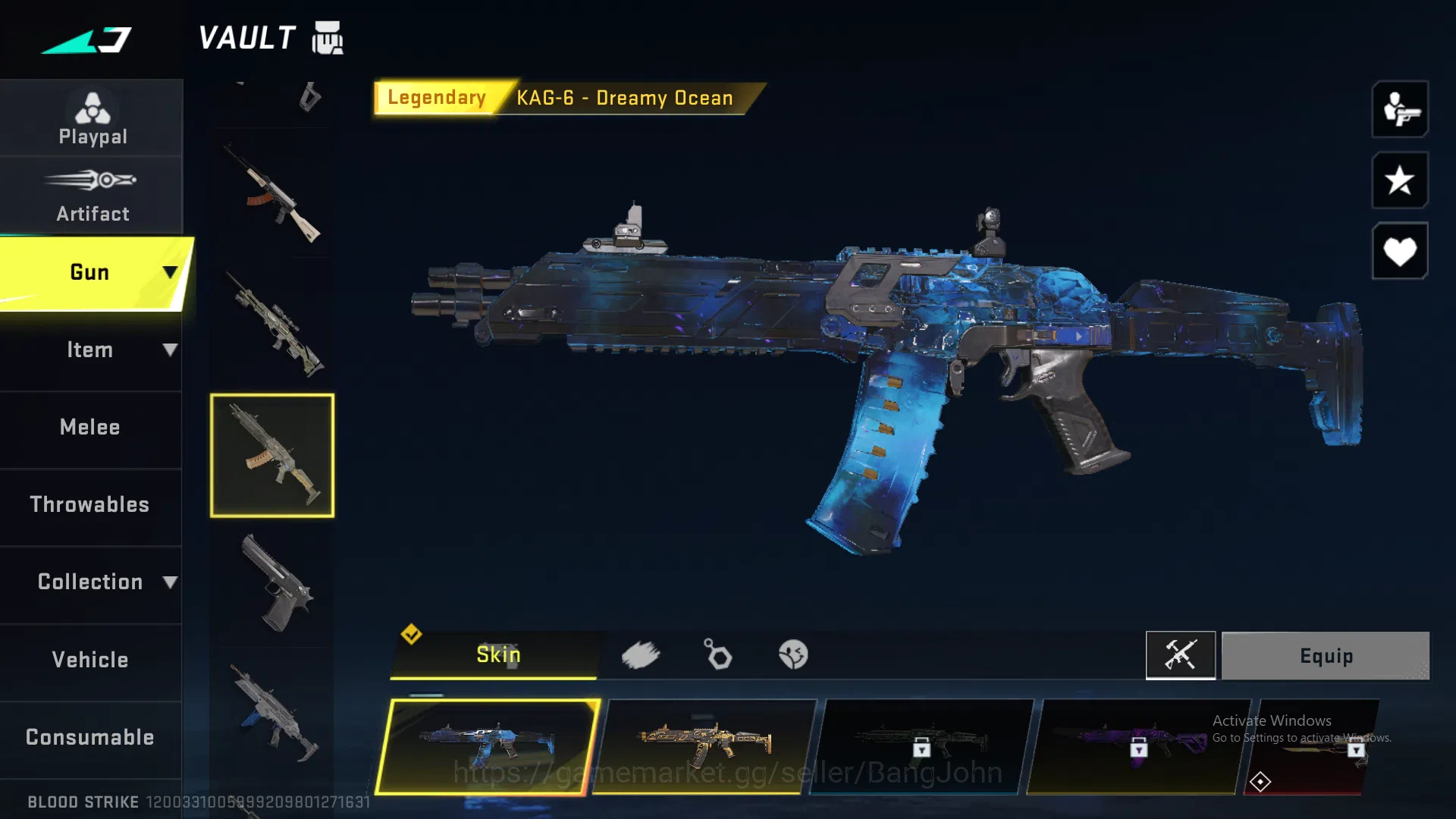 Blood Strike Accounts ASIA|Eternal Vector (Lv 3) | Eternal QBZ (Lv 2) | image 5