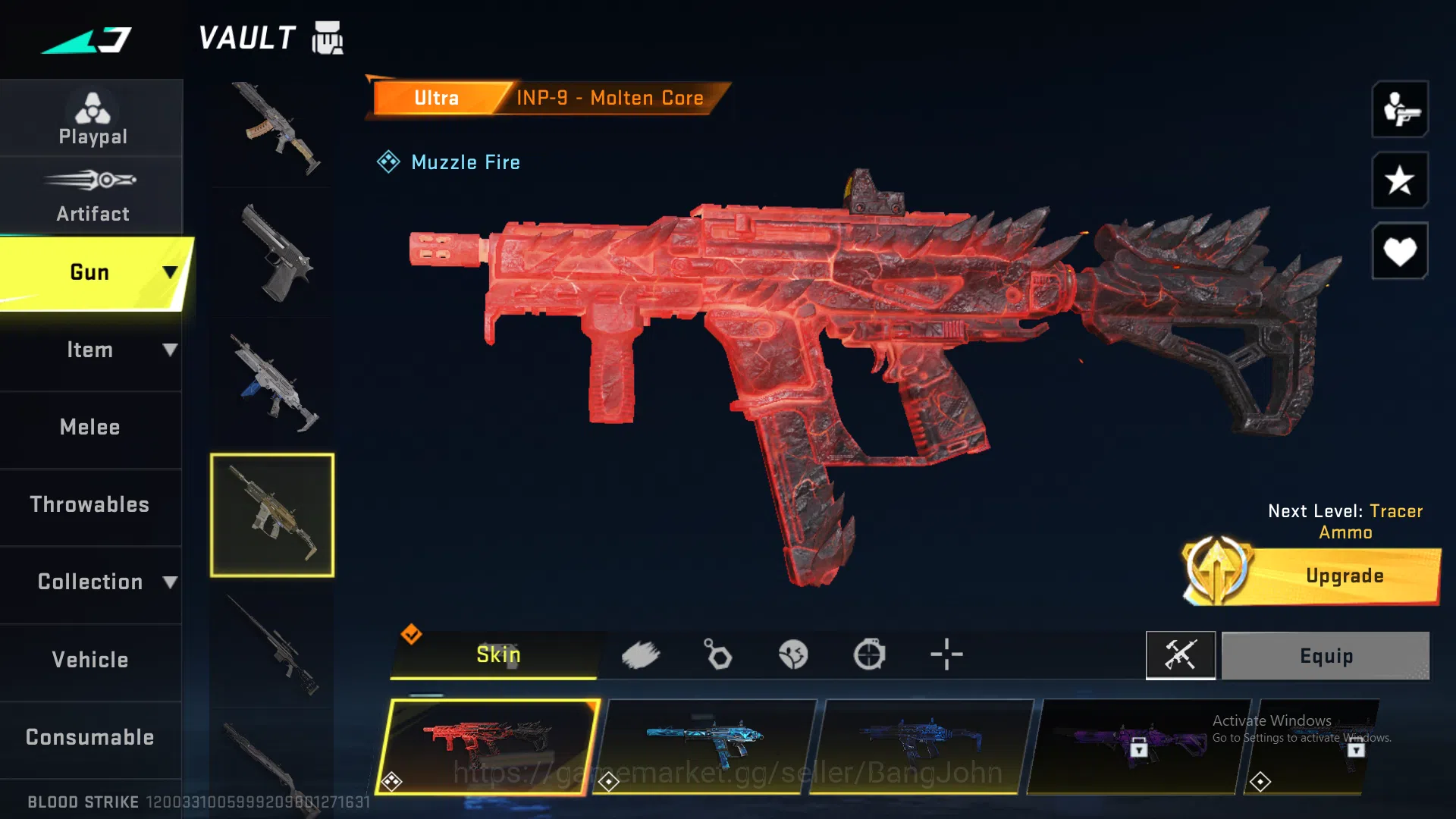 Blood Strike Accounts ASIA|Eternal Vector (Lv 3) | Eternal QBZ (Lv 2) | image 7