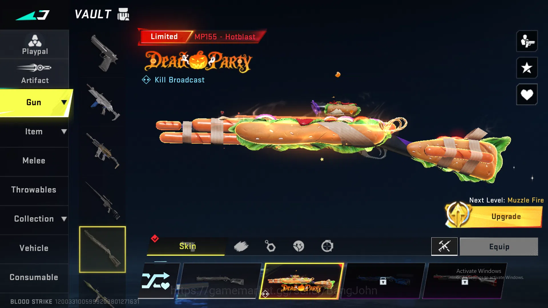 Blood Strike Accounts ASIA|Eternal Vector (Lv 3) | Eternal QBZ (Lv 2) | image 8