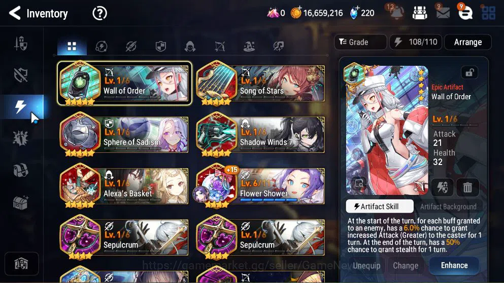Epic Seven Accounts GLOBAL Unverif|New Era|8 ML(Salome,Solitaria otS,L image 10
