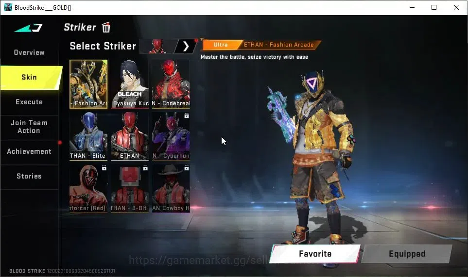 Blood Strike Accounts ASIA|13 ULTRA[ETHAN,VOLT,FAL,AUG,P90,SCAR,Vector,E image 4