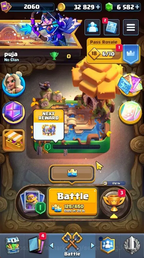 Clash Royale Accounts High-End Trophy 14000|CL 2060|KTL 16 Max|122 Cards|39 Max|8 Champ|7 Hero|31 Evo|Seasonal Arena 1|6582 1