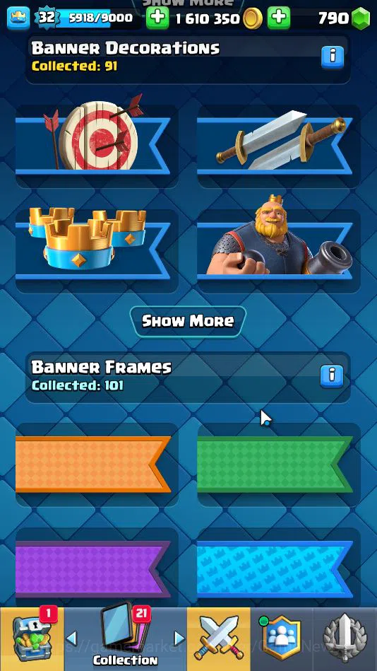 Clash Royale Accounts Lv 32|Trophy 6297|KTL 11|Limited Skin|Card 117|2 H image 18