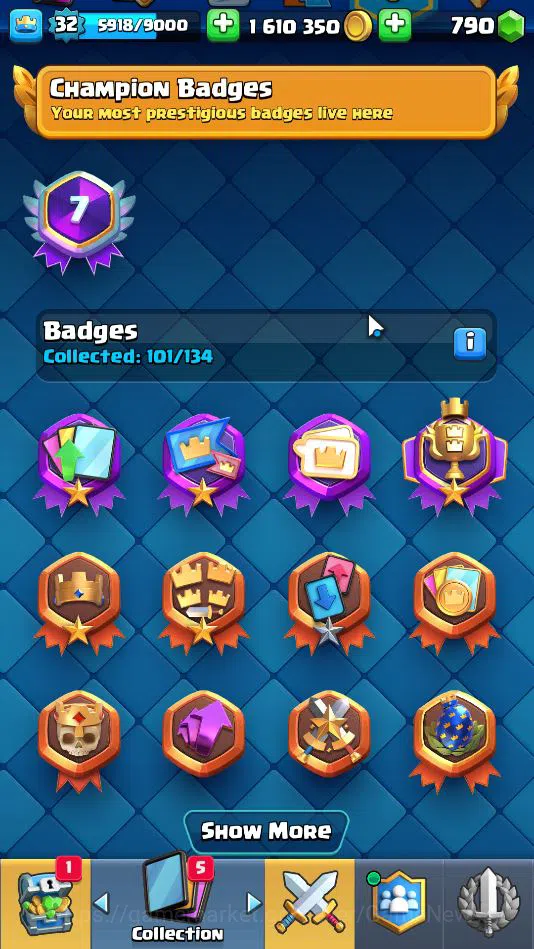 Clash Royale Accounts Lv 32|Trophy 6297|KTL 11|Limited Skin|Card 117|2 H image 19
