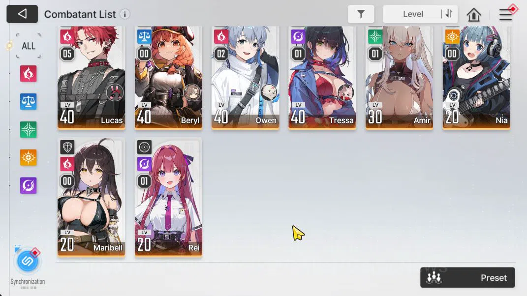 Chaos Zero Nightmare Accounts GLOBAL Lv43| 4 SSR [Diana, Narja, Luke M1,Rin M1]  image 4