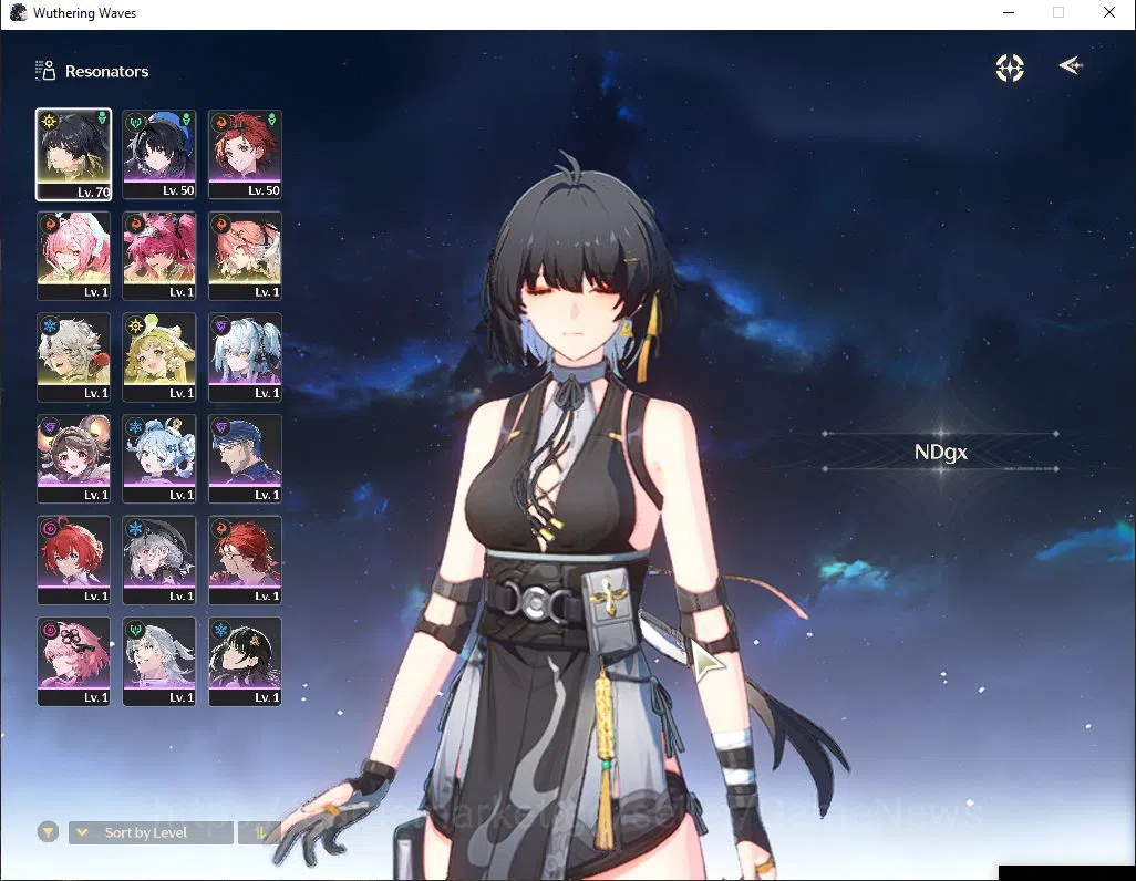Wuthering Waves Accounts Starter NA|UL 46|3 Limited| [Aemeath,Changli]+Sign,Lupa |DB Lv30|Female MC|Log Kuro|Check SS 2