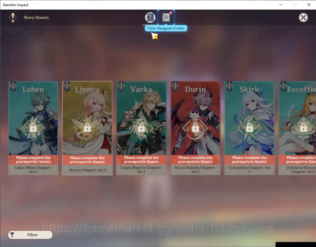 Genshin Impact Accounts Asia|AR 39|1 Limited + 2 (*5Standard)|Nefer|Keqing image 15