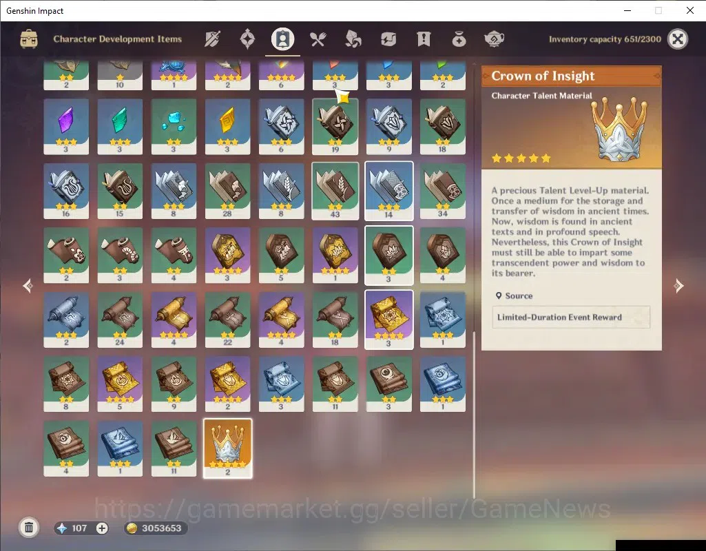 Genshin Impact Accounts Asia|AR 39|1 Limited + 2 (*5Standard)|Nefer|Keqing image 6