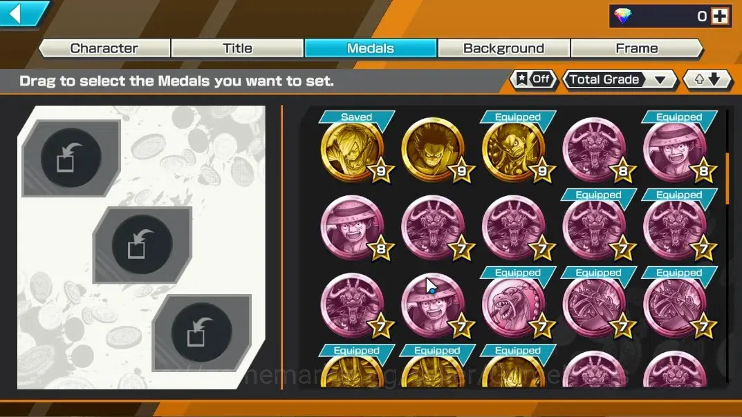 One Piece Bounty Rush Accounts Global |3 EX |MWD Luffy Lv86 MAX Skills,BMO Kaido  image 4