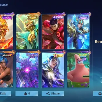 Mobile Legends: Bang Bang Accounts Others Global|102H 179S|Renowned|Nexus Sea Thamuz|Prime Granger|KOF Karina|Annual
