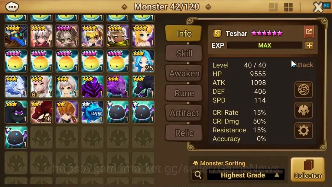 Summoners War: Sky Arena Accounts ASIA|Lv 26|Ready Gacha|99 12 YSC + 160 11 YSC + 3  image 8