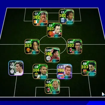 eFootball Accounts Legends & Iconic Players Android|Epic Christian Abbiati,Giogio Chiellini,Francesco Totti,Albert