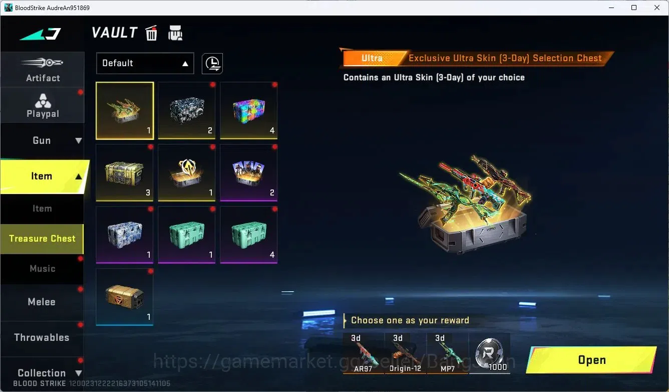 Blood Strike Accounts ASIA | Legendary M4A1-Venom | Ultra KAG-6-Saoulbla image 10