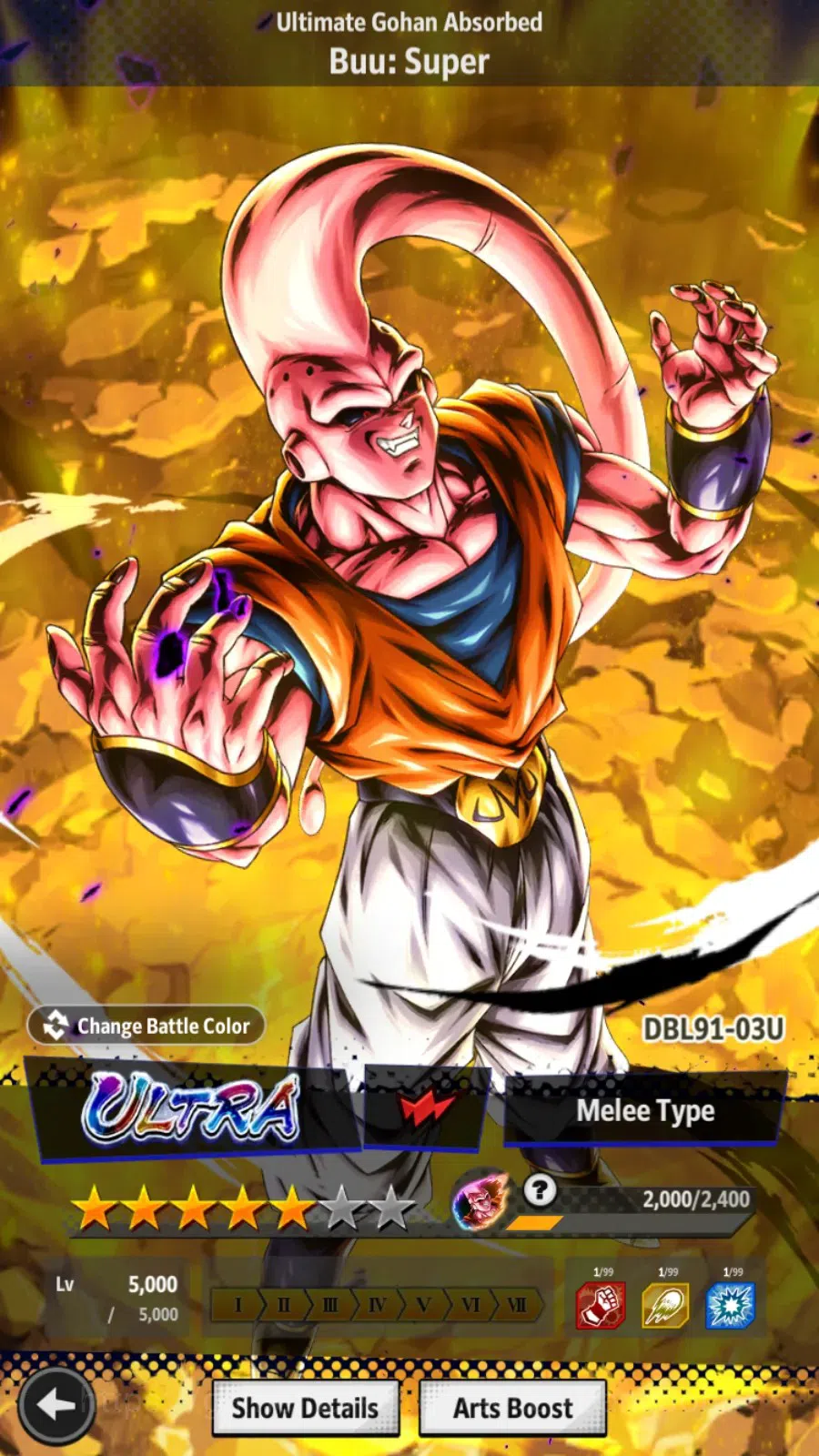 Dragon Ball Legends Accounts Android|Lvl 157|25.8M Total Power|10 CC|1 LR Super image 10