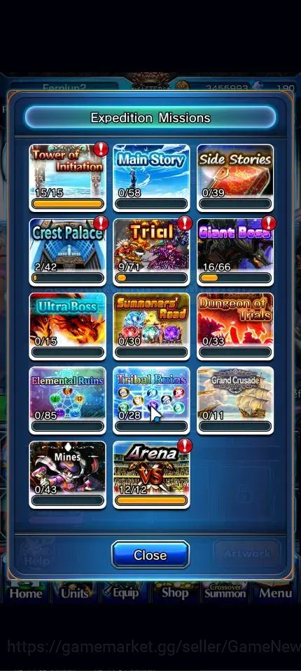 Grand Summoners Accounts Global|Rank 56|190 cc|16 Ascend+6 TW|(S Chloe,Fern image 6