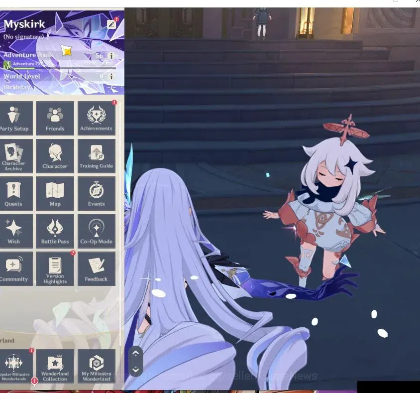 Genshin Impact Accounts Asia|AR 56|3 Limit +2(*5Wep)|Skirk C2+Sign,Ineffa, image 2
