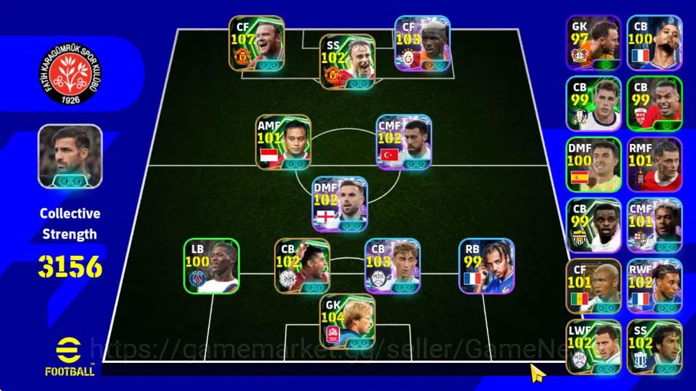 eFootball Accounts Mobile|Dimitar Berbatov,Raul,(Phenom Finishing),Ol image 1