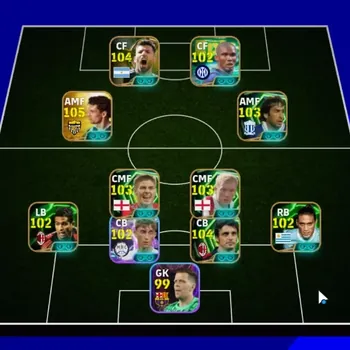 eFootball Accounts Legends & Iconic Players Android|Power 3176|16 Epic Roberto Baggio,Sergio Aguero,Massimo Oddo,Paul