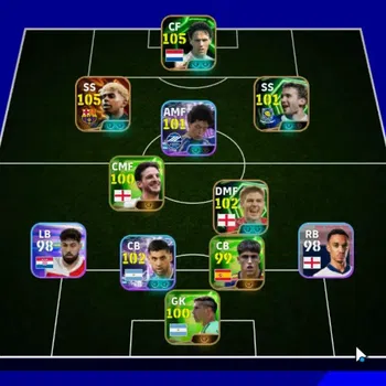eFootball Accounts Legends & Iconic Players Android|Big Time Lamine Yamal|Epic Marco VBasten,Gerrard,Shevchenko|6ShowTime