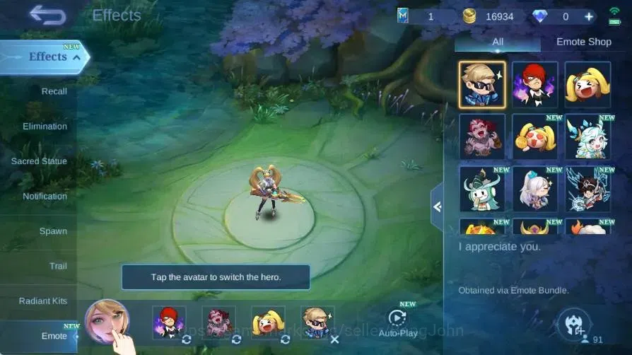 Mobile Legends: Bang Bang Accounts Global|Skin 251|Renowned|KOF Karina|Collector Nata image 2