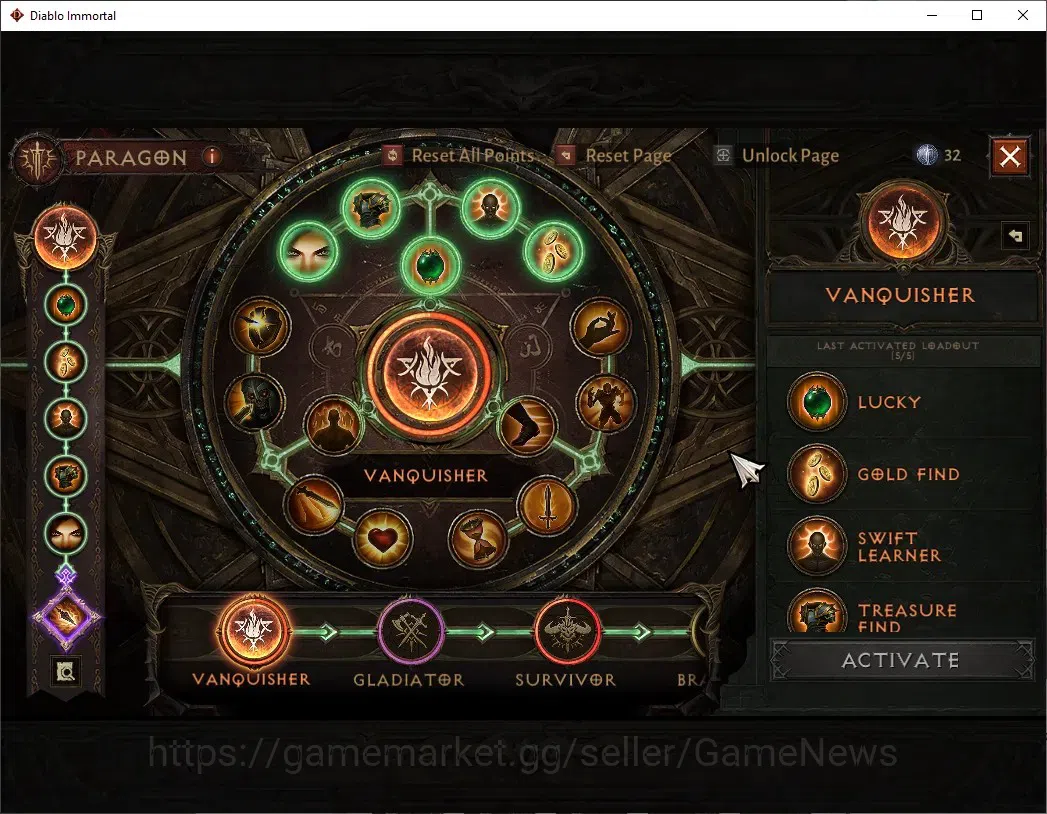 Diablo Immortal Accounts NA - High Heavens|CS ON|Lv60(708)|Necromancer|36k image 9