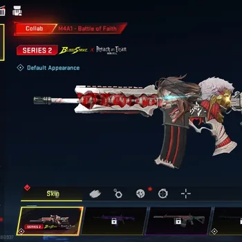 Blood Strike Accounts Starter ASIA|Collab AOT M4A1 Battle of Faith|3 Ultra Galil Knight,EMMA Hexa,RAN Deer Spirit|2 Legend