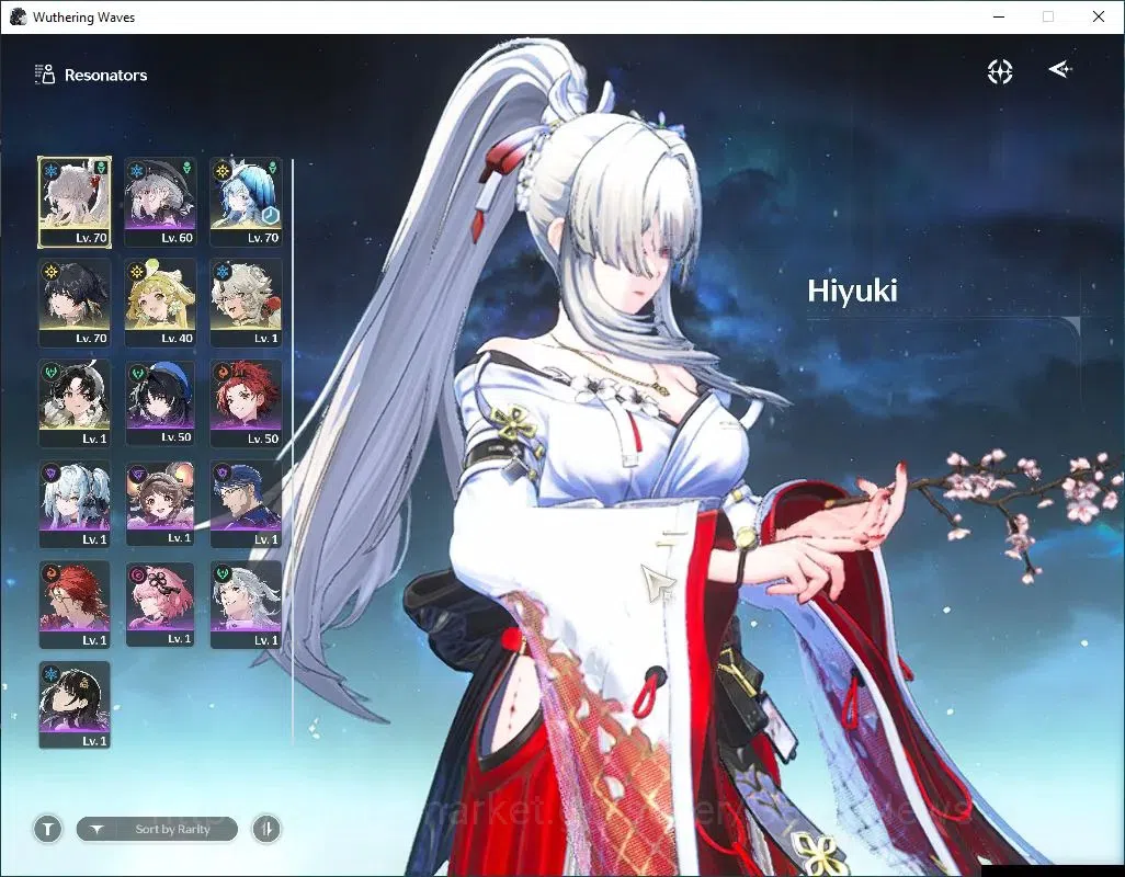 Wuthering Waves Accounts SEA | UL 49 | 1 Limited | [Hiyuki R5] | Data Bank  image 2