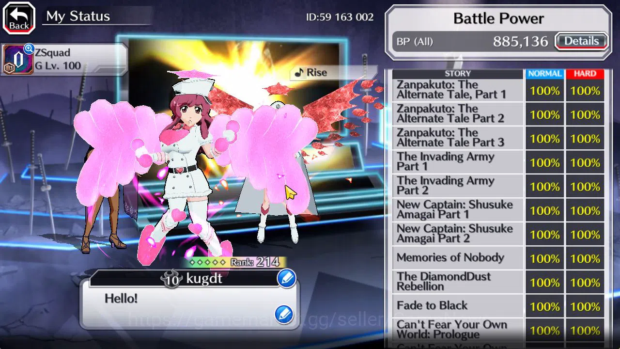 Bleach: Brave Souls Accounts Mid-Tier [GLOBAL]50K Orb|TYBW26[Meninas,Bambieta],Rukia,Ichigo 10th Anniv,Aizen Renewd,Duo 6