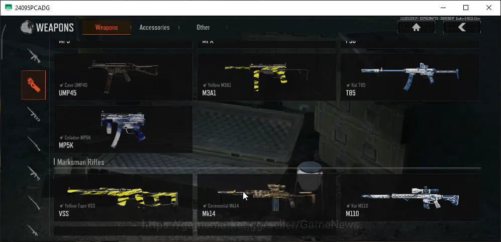 Arena Breakout Accounts [MOBILE] Lv30|SV 33M|CV 24M|Machete Battle|AUG Sym image 10