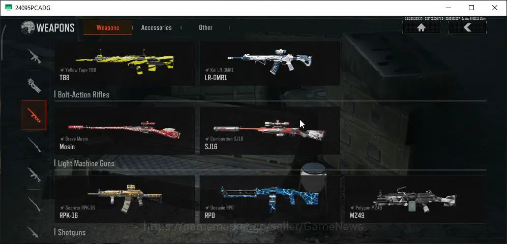 Arena Breakout Accounts [MOBILE] Lv30|SV 33M|CV 24M|Machete Battle|AUG Sym image 11