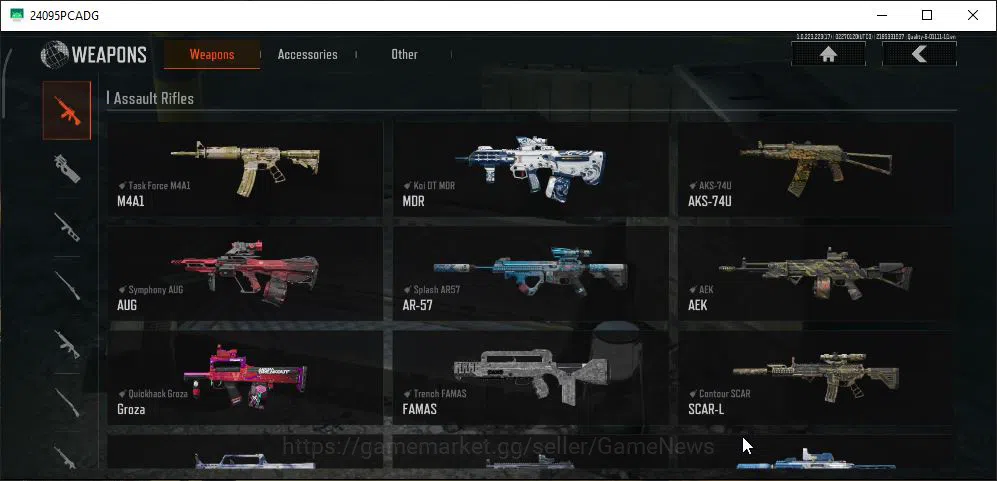 Arena Breakout Accounts [MOBILE] Lv30|SV 33M|CV 24M|Machete Battle|AUG Sym image 8