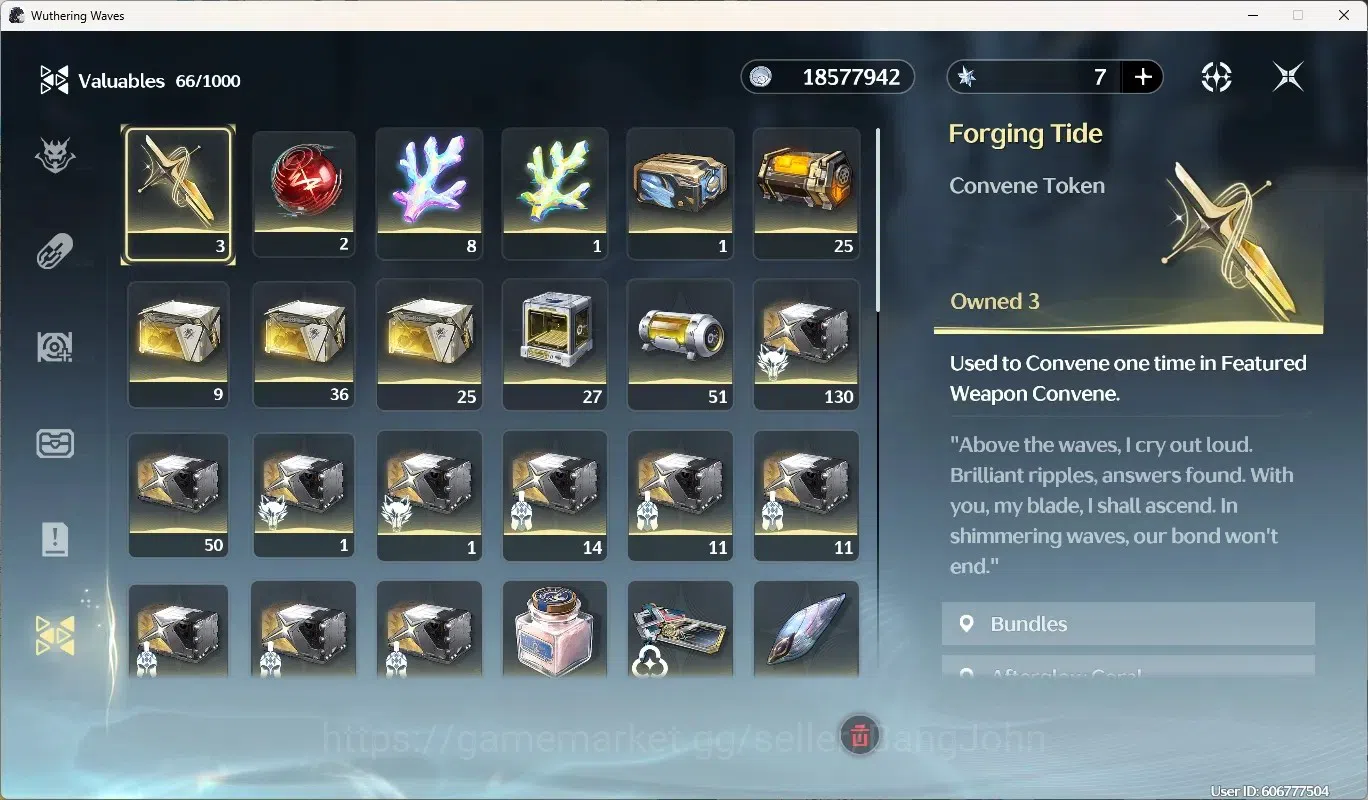 Wuthering Waves Accounts EU|UL 49|Rank 5|2 Char Limited [Lucy Rc6,Rebecca]+ image 11