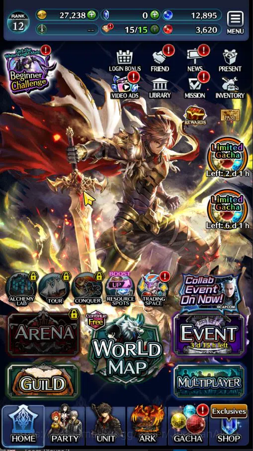 Last Cloudia Accounts Global|Starter Rank 12| Vergil,Ascend Roland,GH Ad image 1