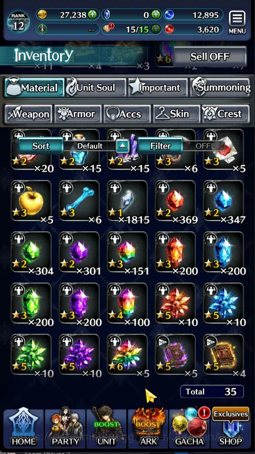 Last Cloudia Accounts Global|Starter Rank 12| Vergil,Ascend Roland,GH Ad image 10