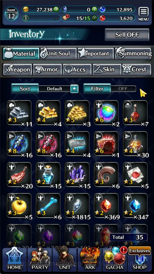 Last Cloudia Accounts Global|Starter Rank 12| Vergil,Ascend Roland,GH Ad image 9