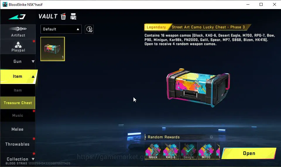 Blood Strike Accounts ASIA|ETERNAL ZERO-Odashadow|Melee ULTRA Katar-Claw image 10