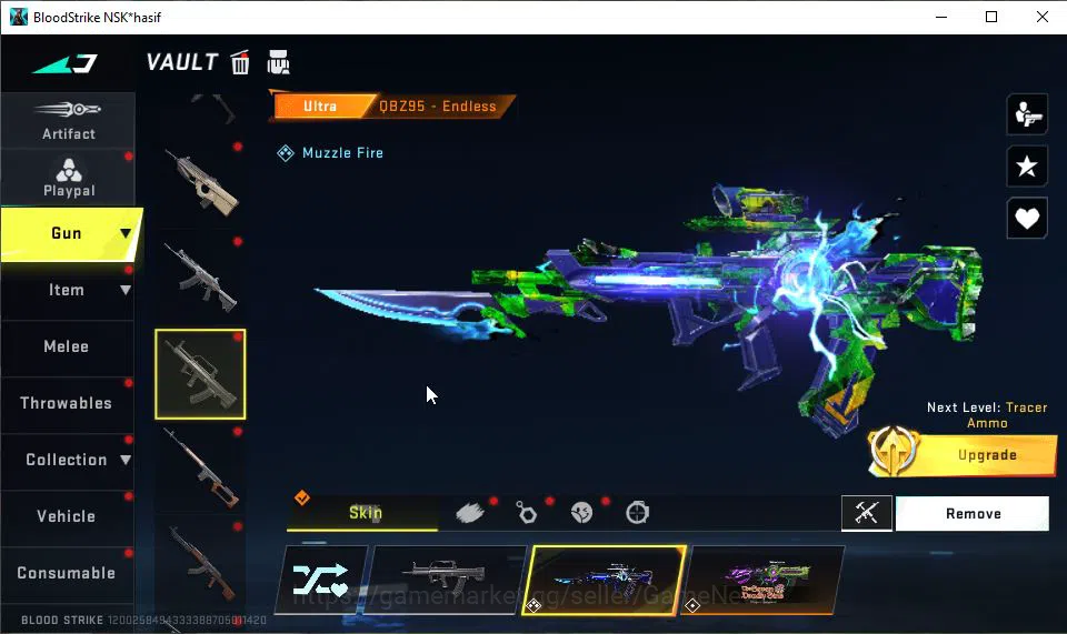 Blood Strike Accounts ASIA|ETERNAL ZERO-Odashadow|Melee ULTRA Katar-Claw image 13