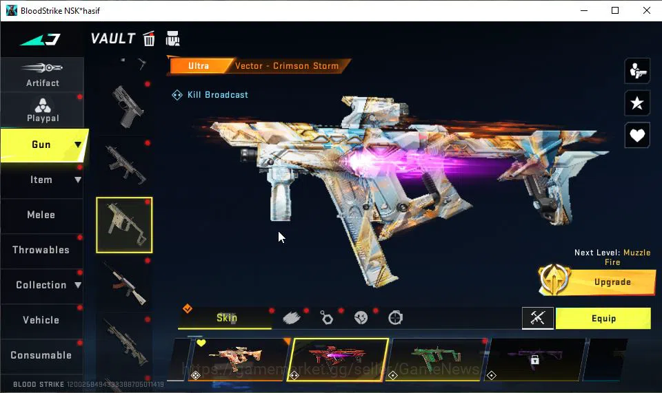 Blood Strike Accounts ASIA|ETERNAL ZERO-Odashadow|Melee ULTRA Katar-Claw image 16