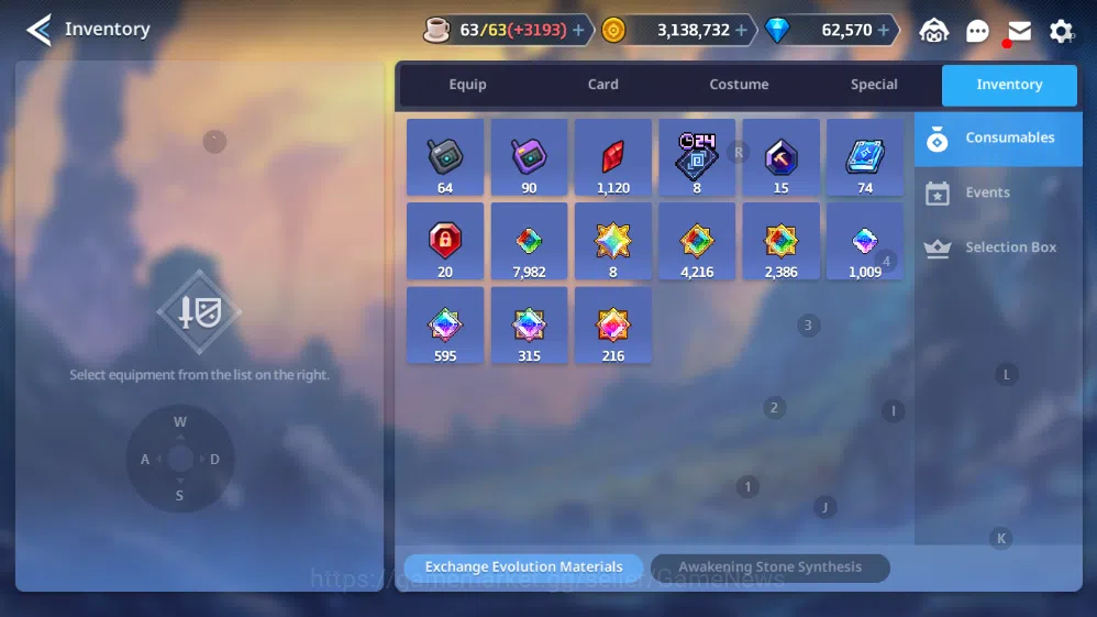Guardian Tales Accounts Best Starter Gacha|Asia Lv 1|62k Gem | Wakamo, Mis image 7