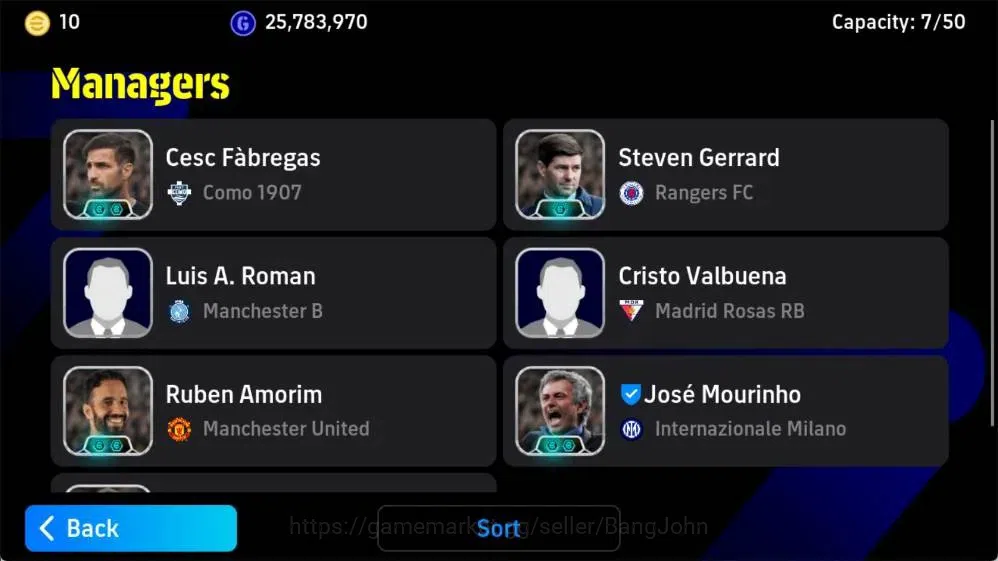 eFootball Accounts Mobile|PW 3211|Fabio Cannavaro Epic,Gareth Bale Bi image 2