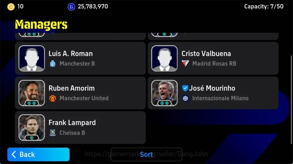 eFootball Accounts Mobile|PW 3211|Fabio Cannavaro Epic,Gareth Bale Bi image 3