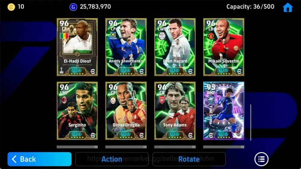 eFootball Accounts Mobile|PW 3211|Fabio Cannavaro Epic,Gareth Bale Bi image 7
