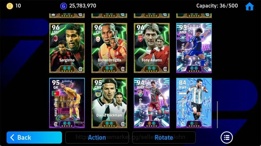 eFootball Accounts Mobile|PW 3211|Fabio Cannavaro Epic,Gareth Bale Bi image 8