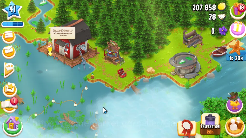 Hay Day Accounts Level 41 | Barn Storage 1050 + Silo Storage 625 | 207k Coins, 28 Diamonds |CN ON|Log Supercell ID|Take 5