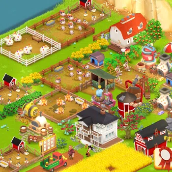 Hay Day Accounts Level 41 | Barn Storage 1050 + Silo Storage 625 | 207k Coins, 28 Diamonds |CN ON|Log Supercell ID|Take