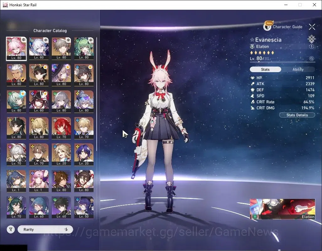 Honkai Star Rail Accounts Others Asia|(Free GI,HI3,ZZZ)|TL 69|17 Limited|18 Pass|SW999,Therta,Danheng IL)+Sign,Evanescia 10