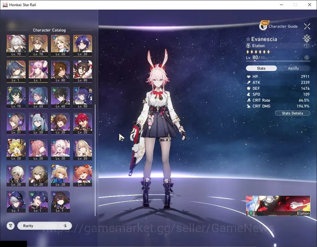 Honkai Star Rail Accounts Others Asia|(Free GI,HI3,ZZZ)|TL 69|17 Limited|18 Pass|SW999,Therta,Danheng IL)+Sign,Evanescia 11