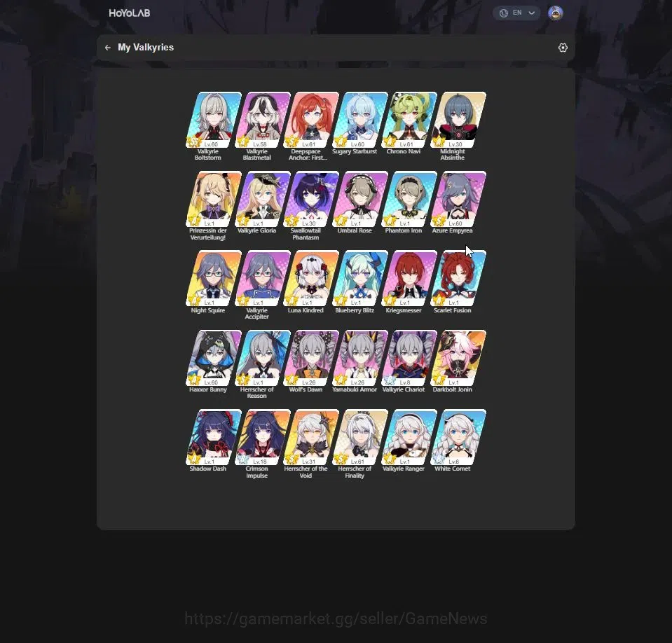 Honkai Star Rail Accounts Others Asia|(Free GI,HI3,ZZZ)|TL 69|17 Limited|18 Pass|SW999,Therta,Danheng IL)+Sign,Evanescia 4